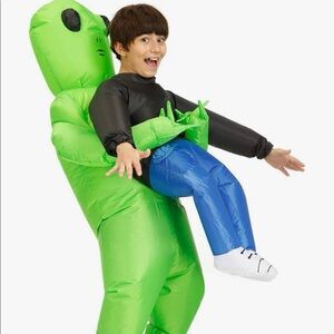Inflatable Alien Costume Kids, Child Alien Blow Up Costumes, Halloween Costumes